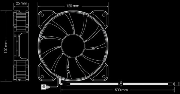 Reeven KIRAN Fan Specs