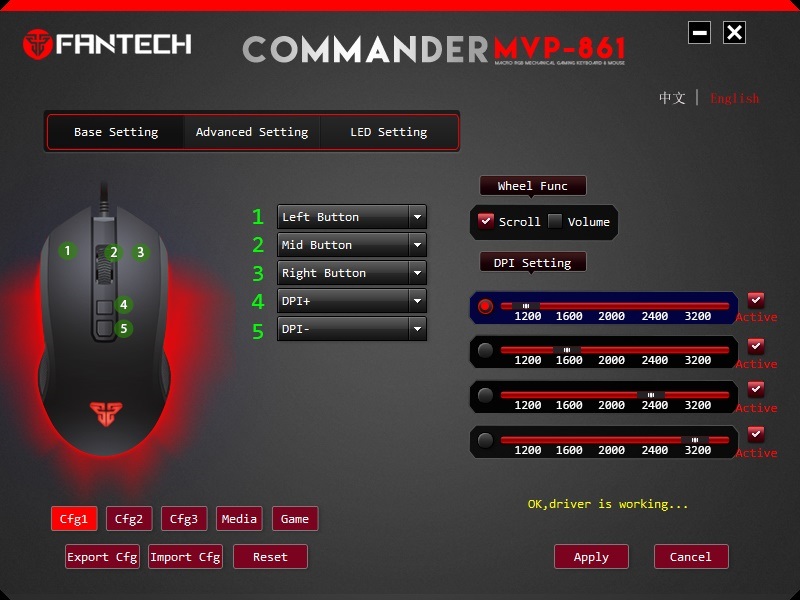 Fantech MVP861 Combo