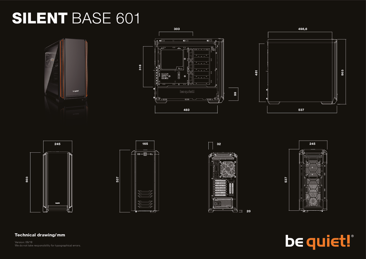 be quiet! Silent Base 601