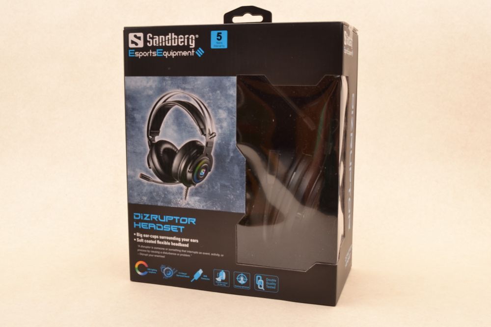 Sandberg Dizruptor 7.1 RGB Headset